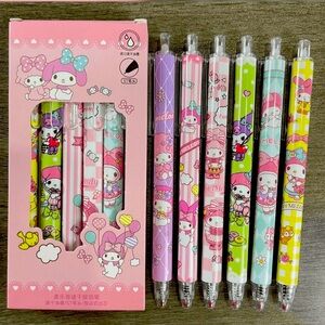 NWT my melody gel pens set